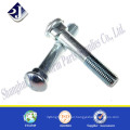 HDG zinc plated bolt round head egg neck bolt Guard rail bolt